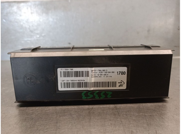 Recambio de modulo electronico para opel mokka / mokka x (j13) 1.7 cdti (_76) referencia OEM IAM 13591700 