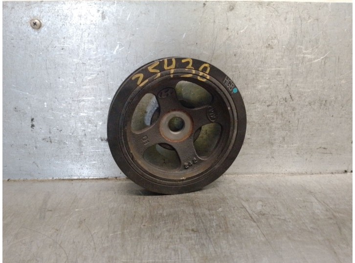 Recambio de polea cigueñal para hyundai i20 i (pb, pbt) 1.2 referencia OEM IAM 2312403020 2312403020 