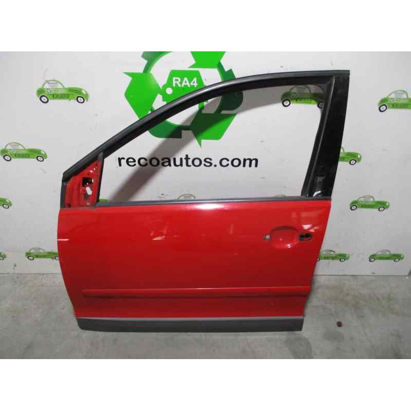 Recambio de puerta delantera izquierda para volkswagen polo (9n1) 1.9 tdi referencia OEM IAM  ROJA `5P