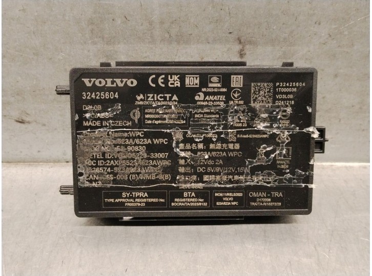 Recambio de modulo electronico para volvo xc60 ii (246) b5 mild-hybrid awd referencia OEM IAM 32425604 32425604 