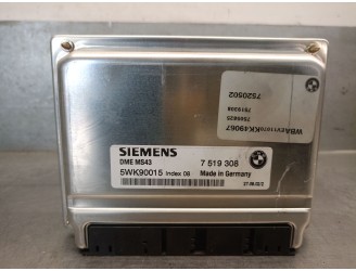 Replacement engine ECU for BMW 3 (E46) 320 i OEM IAM reference 7519308 5WK90015