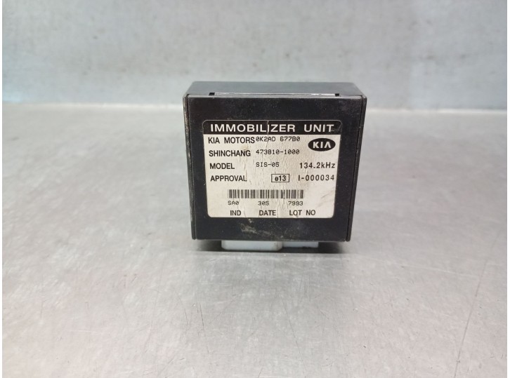 Recambio de modulo electronico para kia carens i monospace (fc, fj) 1.8 i referencia OEM IAM 0K2AD677B0 