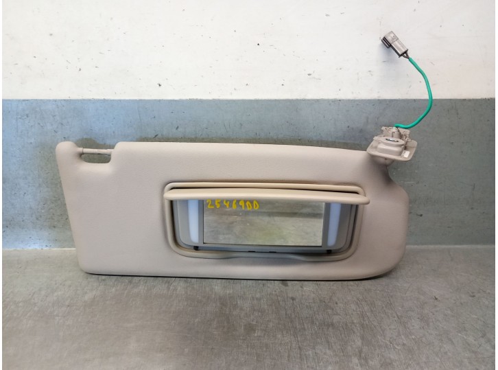 Recambio de parasol derecho para volvo c30 (533) 2.0 d referencia OEM IAM 39859778 39859778 