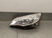 Replacement left headlight for Opel Astra J (P10) 1.7 CDTi (68) OEM IAM reference 13253646 1216181 