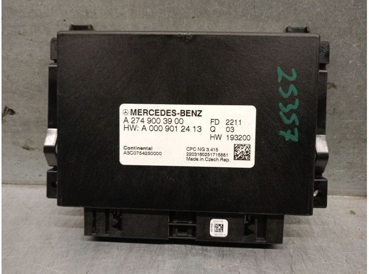 Replacement electronic module for mercedes-benz v class (w447) v 250 cdi / d (447.811, 447.813, 447.815) OEM IAM reference A2