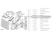 Recambio de tubo para bmw x3 (g45) x3 xdrive30e za referencia OEM IAM 17125A2FDD8 17125A2FDD8 