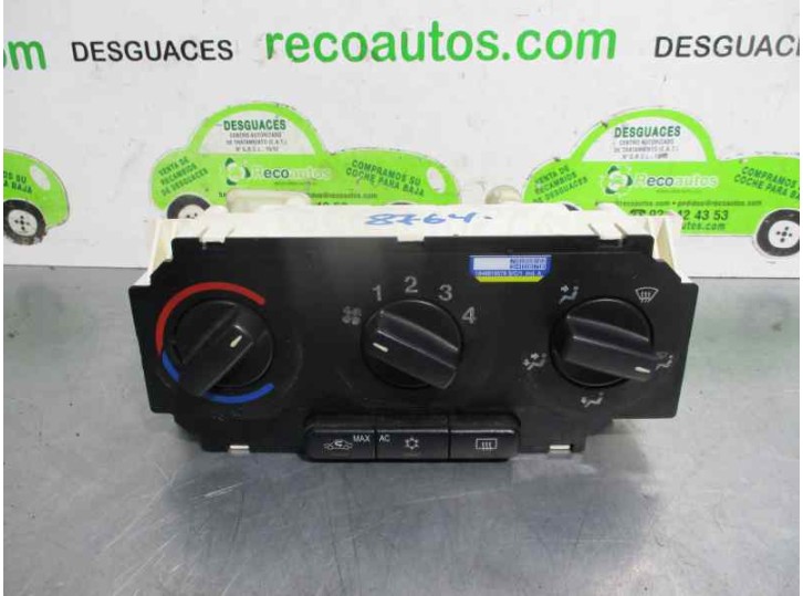 Replacement heating / air conditioning control unit for Opel Astra G Hatchback (T98) 1.6 16V (F08, F48) OEM IAM reference 24463
