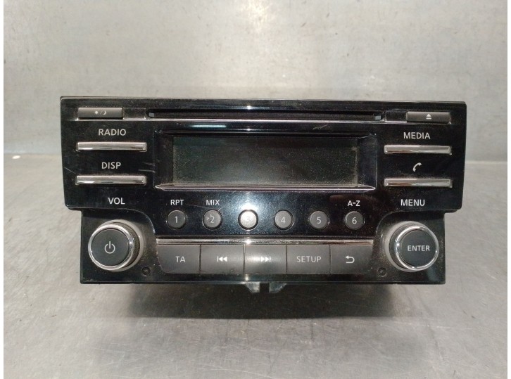 Replacement audio system / CD radio for Nissan Pulsar Hatchback (C13) 1.2 DIG-T OEM IAM reference 281853ZL1A 281853ZL1A 