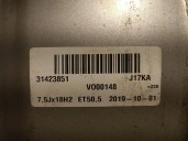 Recambio de llanta para volvo xc60 ii (246) d5 awd referencia OEM IAM 31423851 R187.5JX18H2ET50.5 
