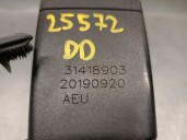 Recambio de enganche cinturon delantero derecho para volvo xc60 ii (246) d5 awd referencia OEM IAM 31418903 31418903 