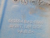 Recambio de embellecedor para kymco xciting xciting 500i r (t7) referencia OEM IAM 64306LBA2E000 64306LBA2E000 