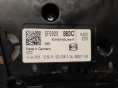 Replacement instrument cluster for Seat Leon ST (5F8) 2.0 TDI OEM IAM reference 5F0920863C 5F0920863A A2C53427456
