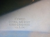 Recambio de embellecedor para kymco xciting xciting 500i r (t7) referencia OEM IAM 83500LBA2E000 83500LBA2E000 