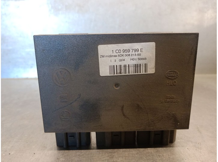 Recambio de centralita cierre para seat leon (1m1) 1.9 tdi referencia OEM IAM 1C0959799E 5DK00821350