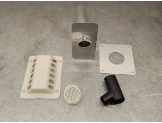 Replacement ventilation grille for Maxus Amingo 2.0 OEM IAM reference HBRP