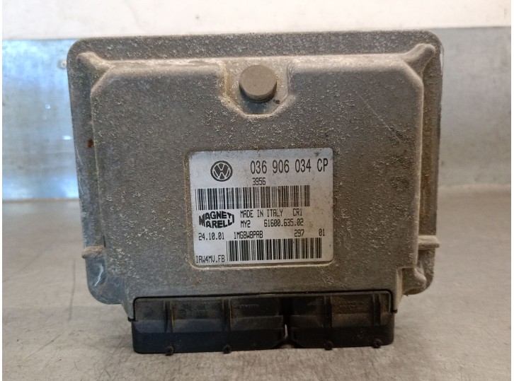 Replacement engine control unit ECU for Seat Leon (1M1) 1.6 16 V OEM IAM reference 036906034CP 6160063502