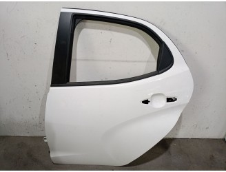 Replacement rear left door for Mazda 2 Fastback (KB) 1.5 Hybrid (KBAC3X) OEM IAM reference M15A 