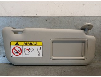 Replacement right sun visor for Mazda 2 Fastback (KB) 1.5 Hybrid (KBAC3X) OEM IAM reference M15A 