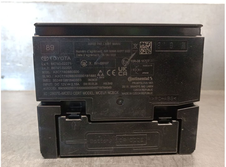 Recambio de modulo electronico para mazda 2 fastback (kb) 1.5 hybrid (kbac3x) referencia OEM IAM 8674002271