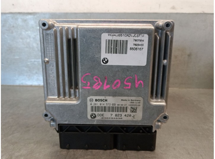 Recambio de centralita motor uce para bmw 1 coupé (e82) 120 d referencia OEM IAM DDE7823420 0281014572