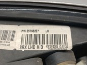 Recambio de faro izquierdo para cadillac srx 3.6 awd referencia OEM IAM 25768237 15930600 
