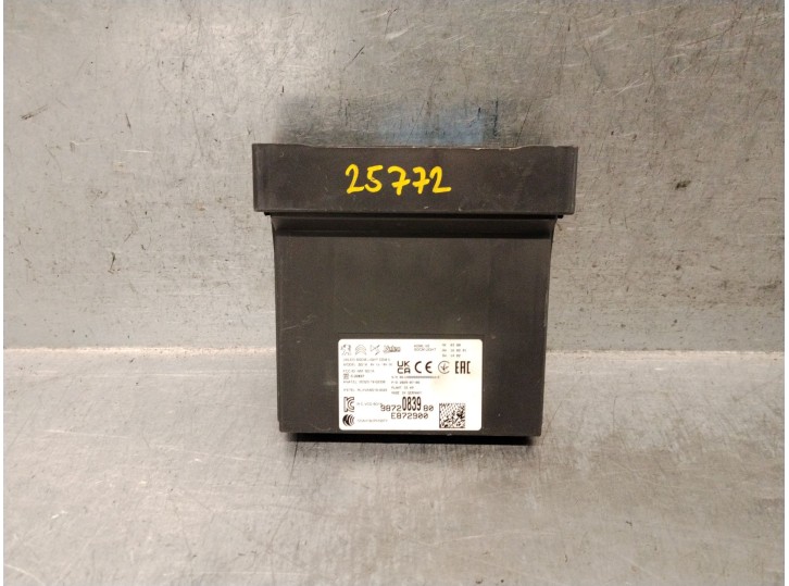 Replacement electronic module for Citroën C4 III (BA_, BB_, BC_) 1.2 Hybrid (BAHPY) OEM IAM reference 9872083980 E872900