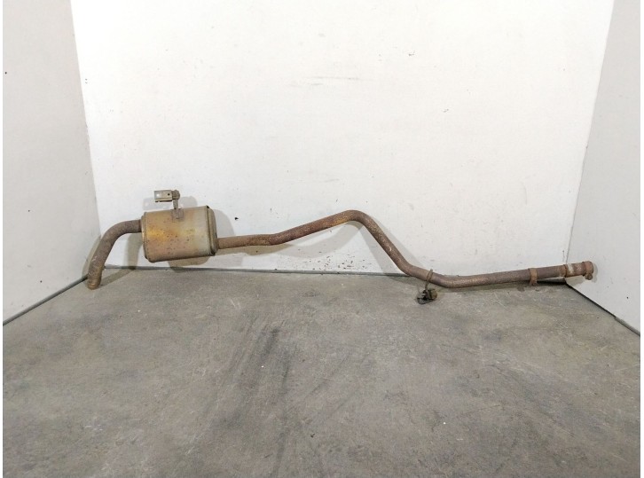 Replacement rear exhaust pipe for Renault Espace V (JR_) 1.6 DCI 160 OEM IAM reference 201009451R 201007909R