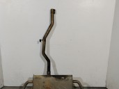 Replacement rear exhaust pipe for volvo xc60 ii (246) d5 awd OEM IAM reference 82441154 31452668