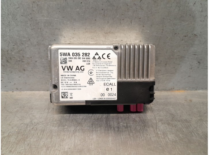 Recambio de modulo electronico para skoda kamiq (nw4) 1.0 tsi referencia OEM IAM 5WA035282 5WA035282 