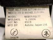 Recambio de cinturon seguridad trasero izquierdo para honda fr-v (be) 1.7 (be1) referencia OEM IAM NSB053GL77 82850SJDE01ZA 