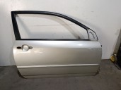 Replacement front right door for Toyota Corolla (_E12_) 1.4 D (NDE120_) OEM IAM reference 6700202151 6700202151 