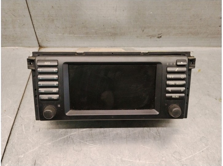 Replacement multifunction display for BMW 5 (E39) 530 i OEM IAM reference 65526913387 