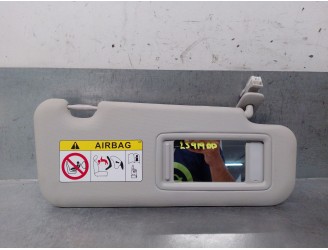 Replacement right sun visor for Mazda 3 (BM, BN) 2.2 d OEM IAM reference BHS369270A75 BHS369270A75 
