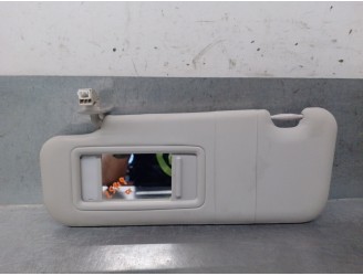 Replacement left sun visor for Mazda 3 (BM, BN) 2.2 d OEM IAM reference GHR169320B75 GHR169320B75 