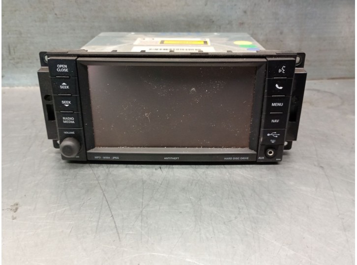 Replacement multifunction display for Jeep Compass (MK49) 2.2 CRD 4x4 OEM IAM reference P68091003AE P68091003AE