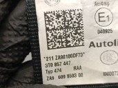 Recambio de cinturon seguridad trasero izquierdo para skoda superb ii (3t4) 2.0 tdi referencia OEM IAM 3T0857447 3T0857447 