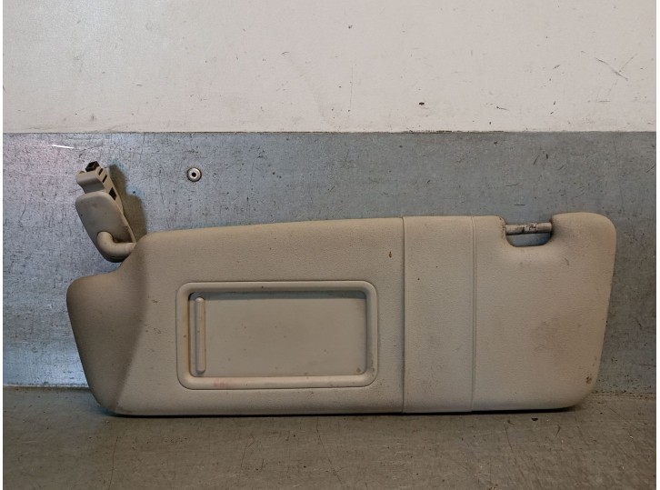 Recambio de parasol izquierdo para audi a4 b7 (8ec) 1.9 tdi referencia OEM IAM 8E0857551 8E0857551 