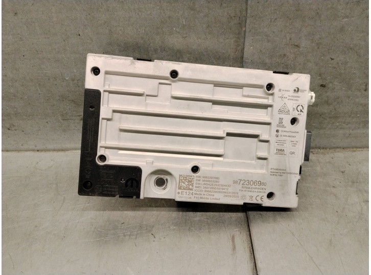 Recambio de modulo electronico para citroën jumpy iv e-jumpy l3 xl (k0) referencia OEM IAM 9872306980
