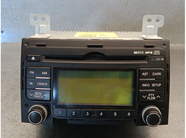 Replacement audio system / CD radio for Hyundai i30 (FD) 1.4 OEM IAM reference 961602L200 961602L2004X 