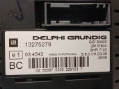 Replacement multifunction display for Opel Corsa D (S07) 1.2 (L08, L68) OEM IAM reference 13275279 