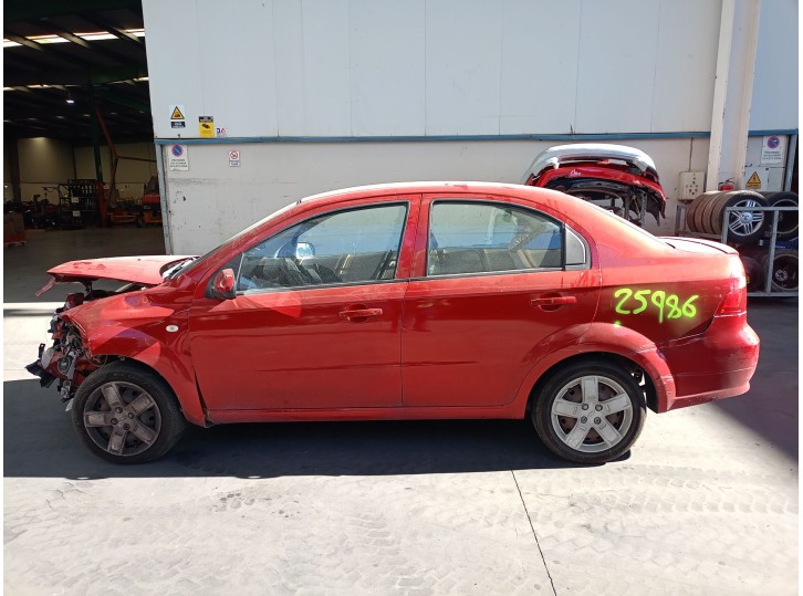 chevrolet aveo / kalos sedan (t250, t255) from the year 2008