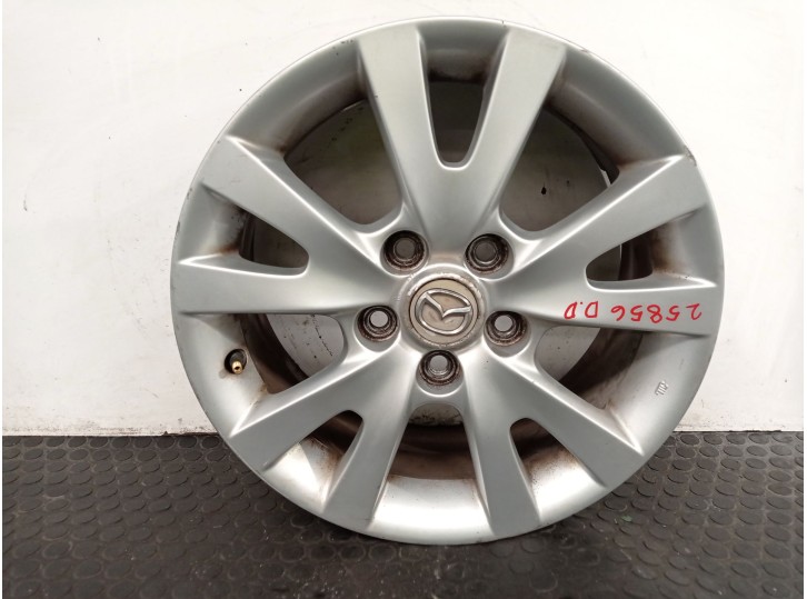 Replacement rim for Mazda 3 (BK) 2.0 MZR-CD (BK14) OEM IAM reference 9965616560 R16X61/2JOFFSET52.5 