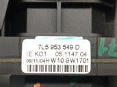 Recambio de mando luces para porsche cayenne (9pa) 3.2 referencia OEM IAM 7L5953549D 95561324500 