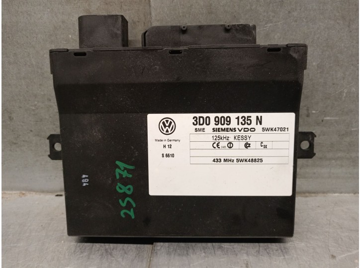 Recambio de modulo confort para porsche cayenne (9pa) 3.2 referencia OEM IAM 3D0909135N 3D0909135N