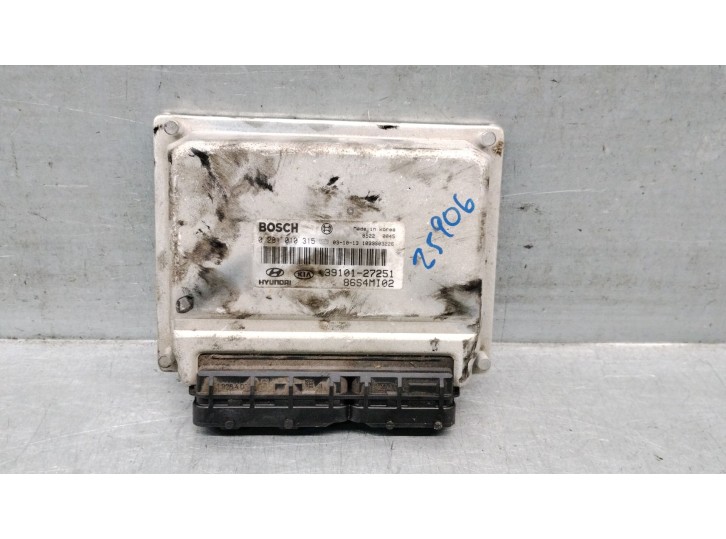 Replacement engine control unit (ECU) for Hyundai Santa Fé I (SM) 2.0 CRDi 4x4 OEM IAM reference 3910127251 0281010315