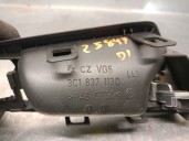 Replacement front left interior door handle for Volkswagen Passat B6 (3C2) 1.9 TDI OEM IAM reference 3C1837113 3C1837113 