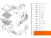 Recambio de tubo para saab 9-3 station wagon (e50) 1.9 ttid referencia OEM IAM 12798431 12798431 