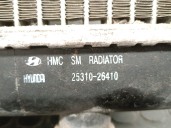 Replacement water radiator for Hyundai Santa Fé I (SM) 2.0 CRDi 4x4 OEM IAM reference 2531026410 