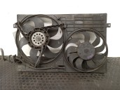 Recambio de electroventilador para seat ibiza iii (6l1) 1.2 referencia OEM IAM 6Q0121207F 