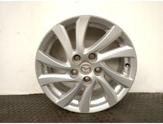 Replacement rim for Mazda 5 (CW) 1.8 MZR OEM IAM reference 9965B66560 R16X61/2J52.5 